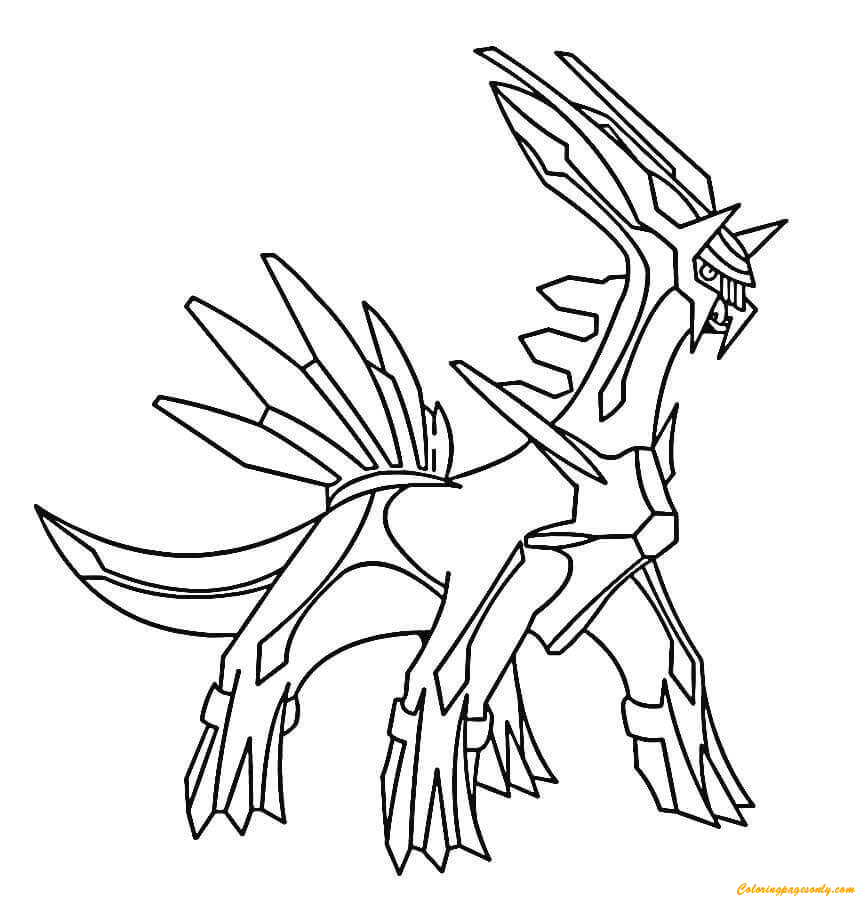 10 Dialga Pokémon Coloring Pages to Unleash Your Inner Artist