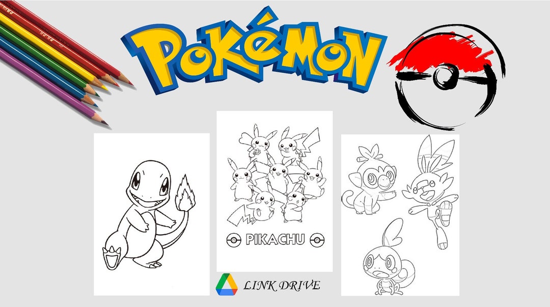 10 Pokémon Coloring Pages With Names: Unleash Your Inner Artist!