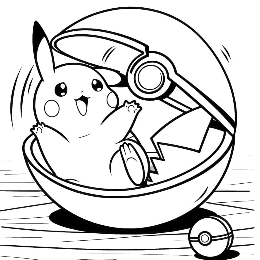 Pikachu Coloring Pages - 46 New Coloring Sheets for Fans