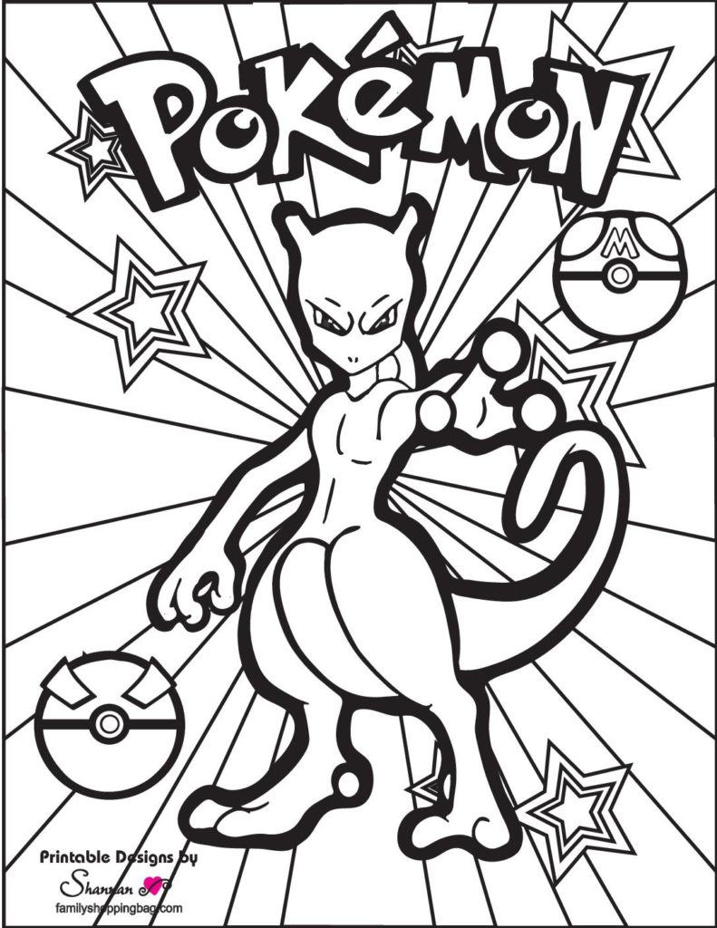 Pokemon Unite Coloring Pages Free Printable 29