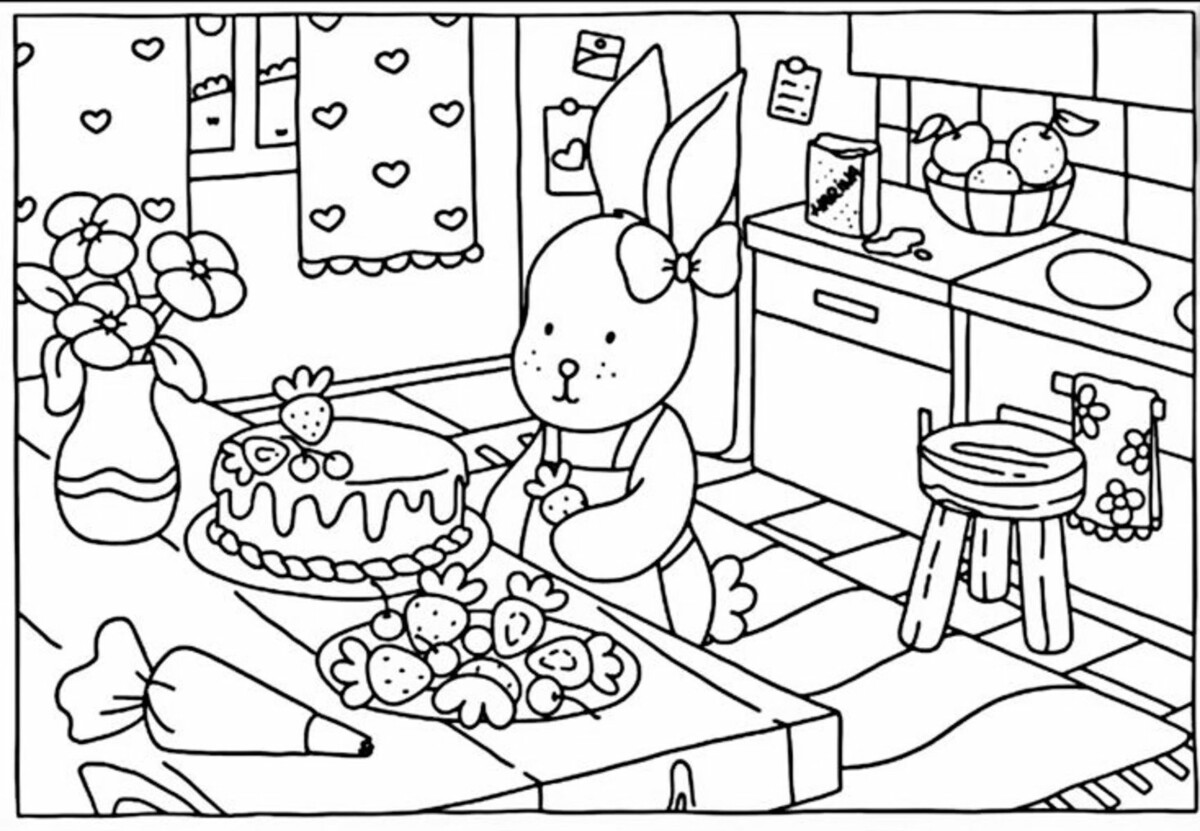 9+ Aesthetic Coloring Pages for Adult Printable 8