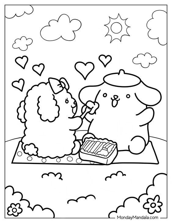 31+ Romantic Valentines Couple Coloring Pages for Love and Relaxation