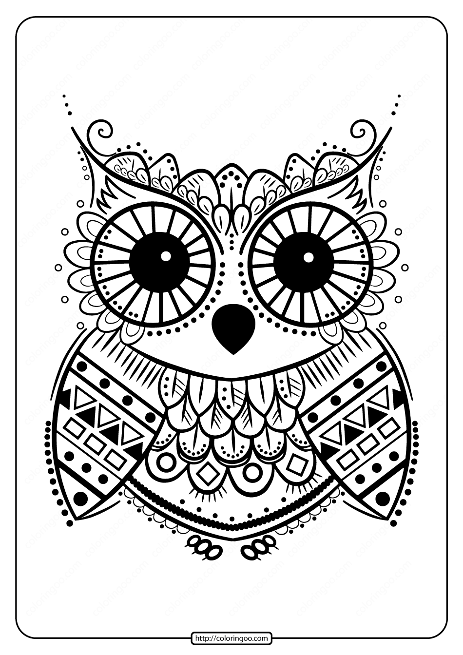 31+ Valentine’s Day Owl Coloring Fun for Children and Grown-Ups