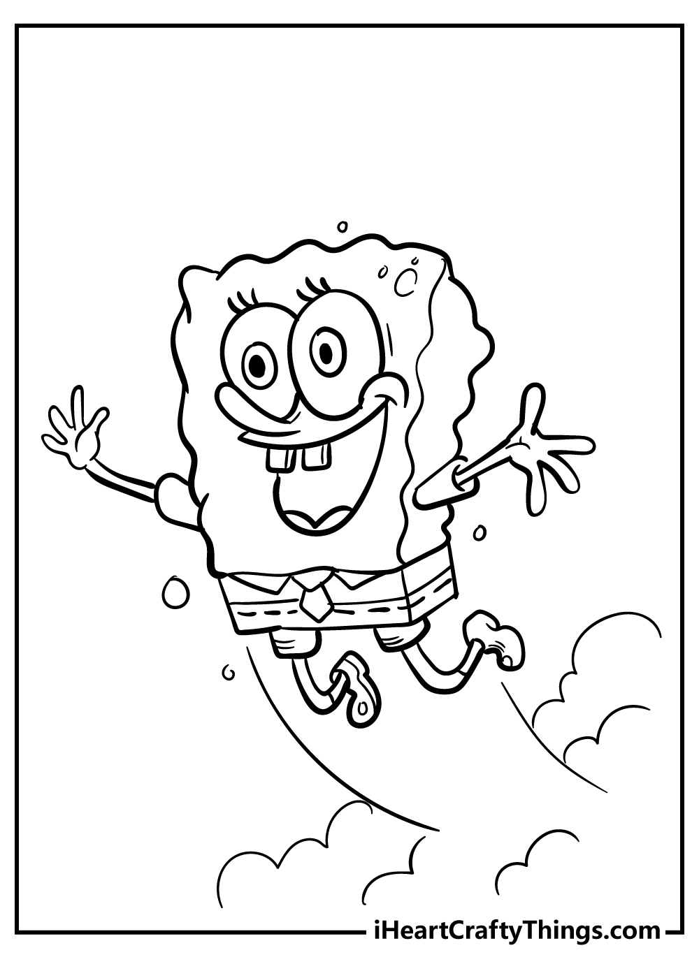 SpongeBob Coloring Pages: 150+ Dive into Fun with SpongeBob Extravaganza 4
