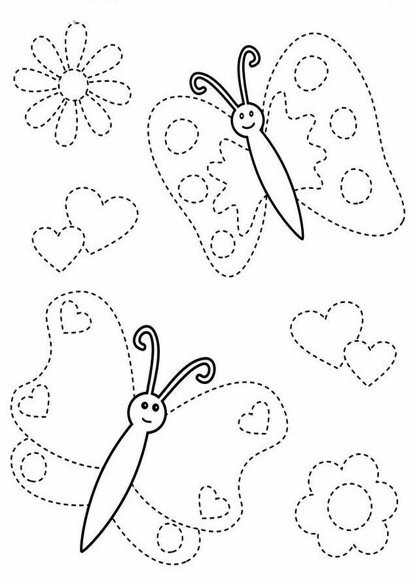 printable trace coloring pages jpg