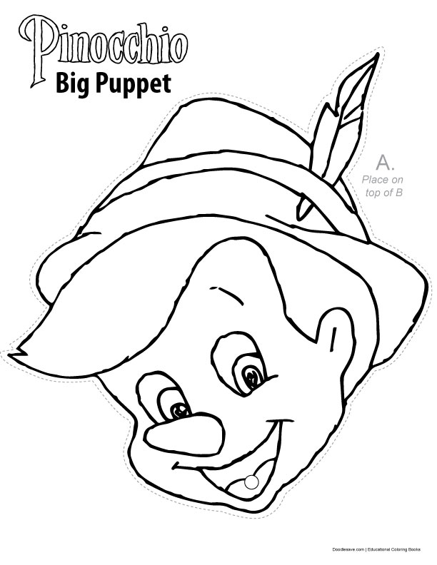 free pinocchio coloring pages for kids printable jpg