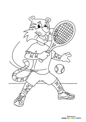 tennis coloring pages printable jpg