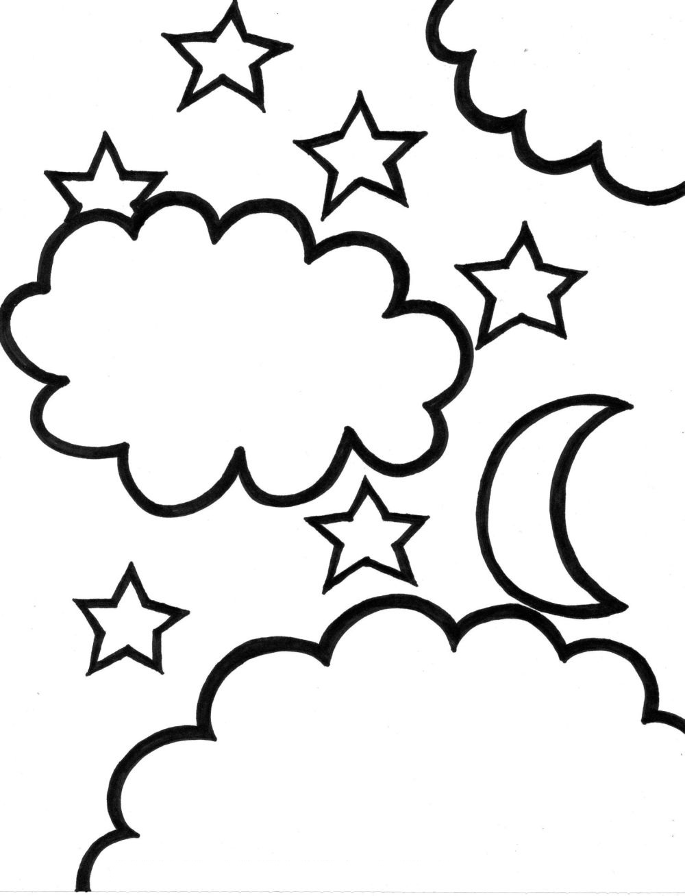 star coloring pages printable jpg