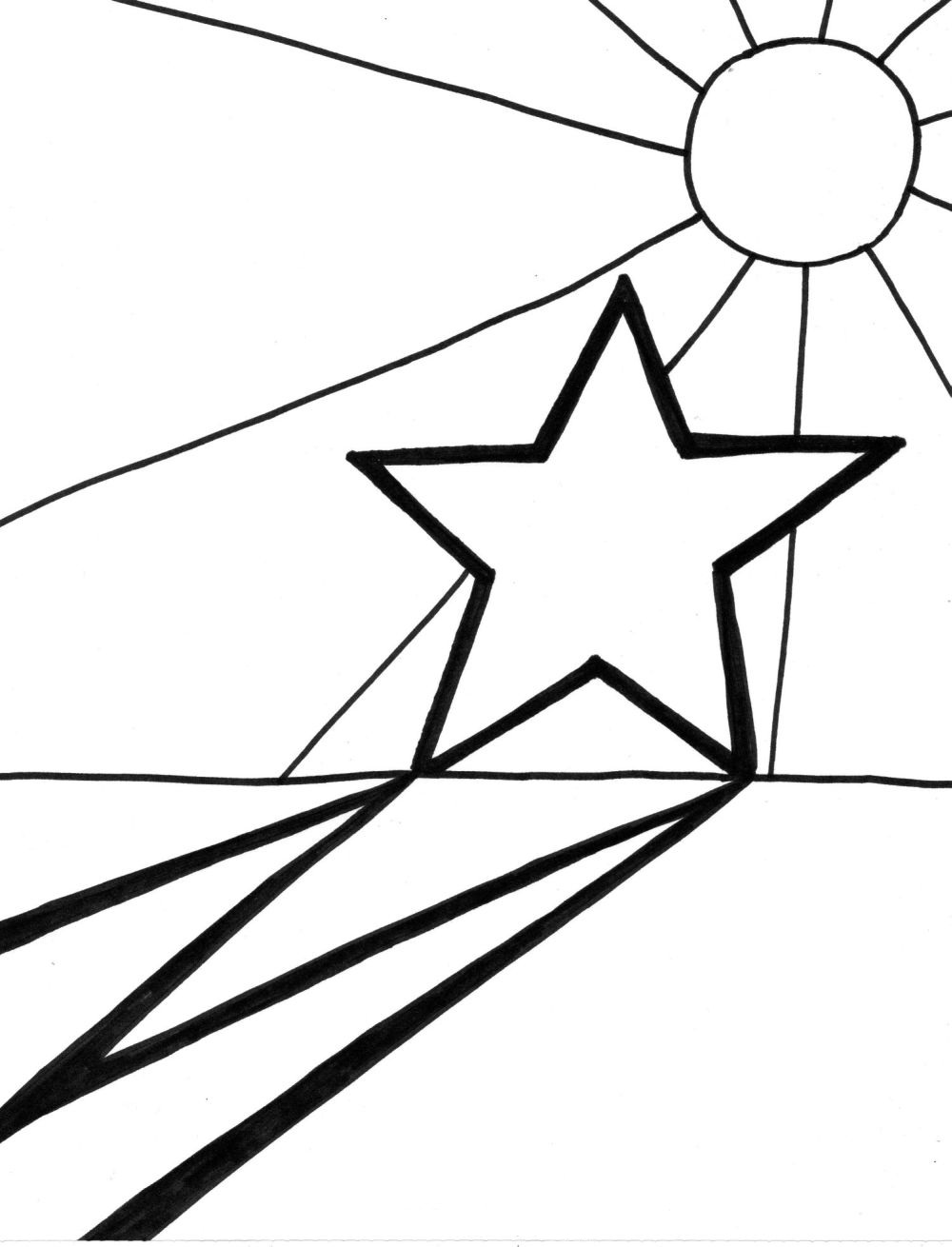 star coloring pages printable jpg