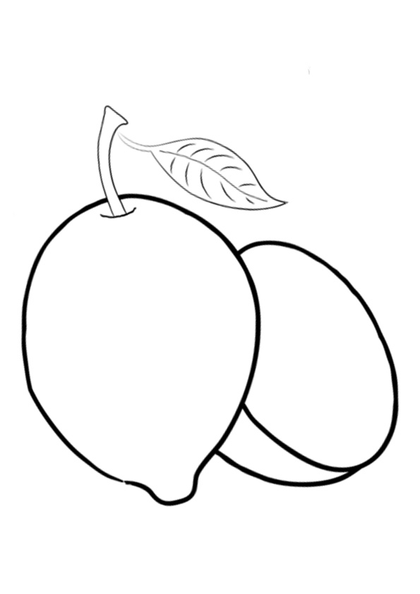 lemon coloring pages printable jpg