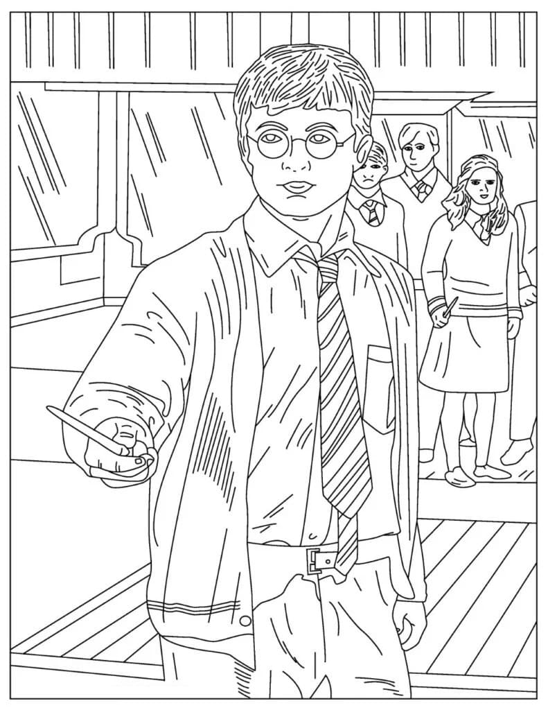 magical harry potter coloring pages printable jpg