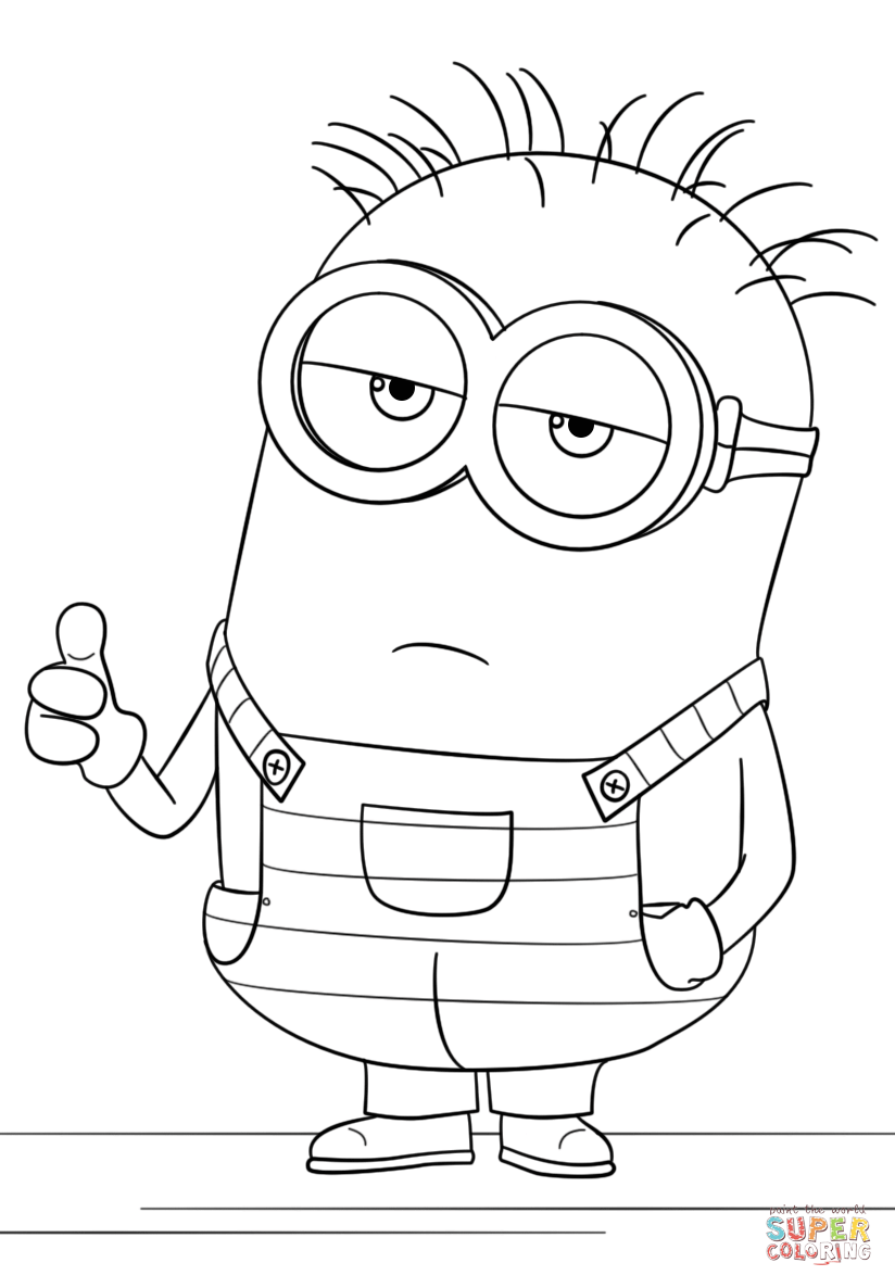 cute minion coloring pages printable jpg