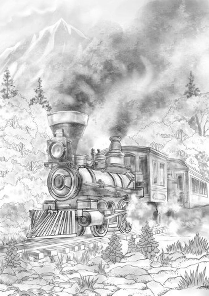 charming train coloring pages printable jpg