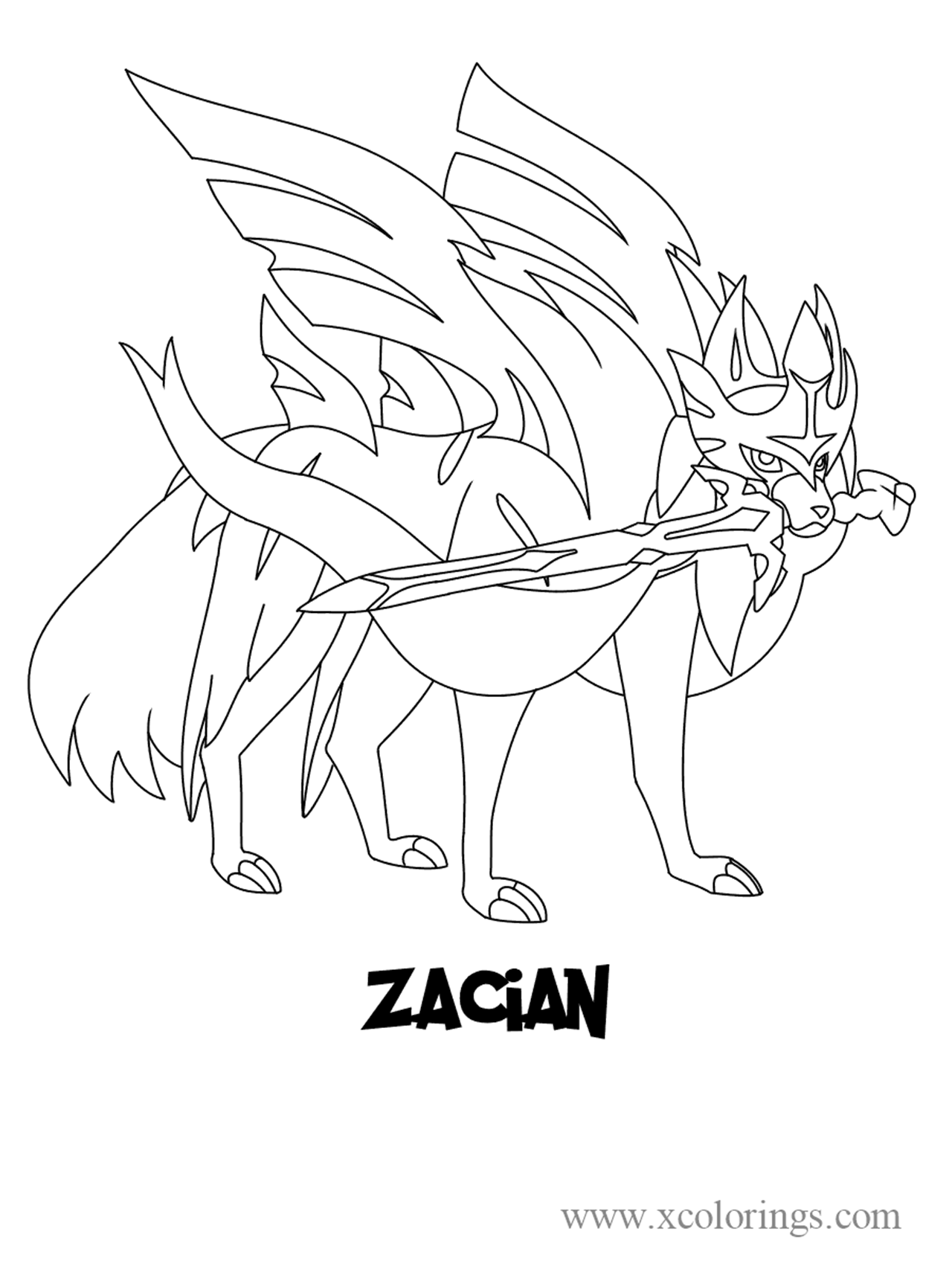 legendary zapdos coloring page printable jpg