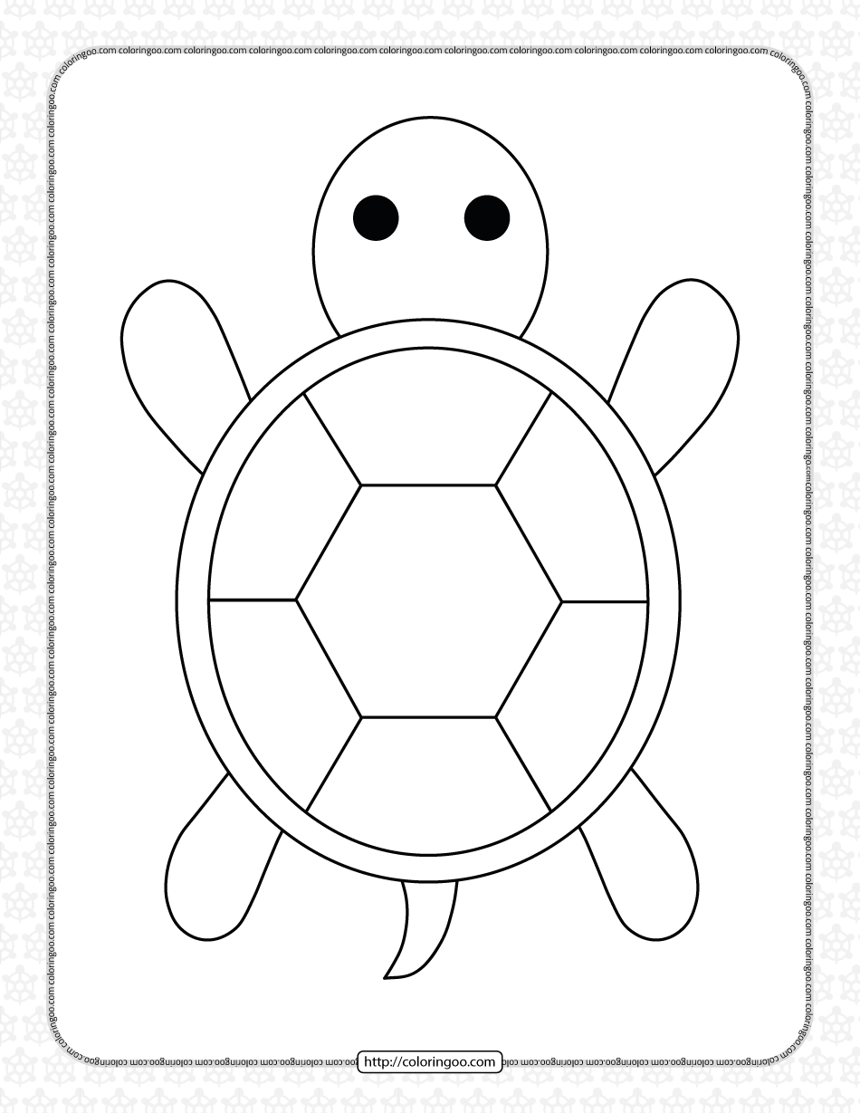 cool turtle coloring pages printable jpg