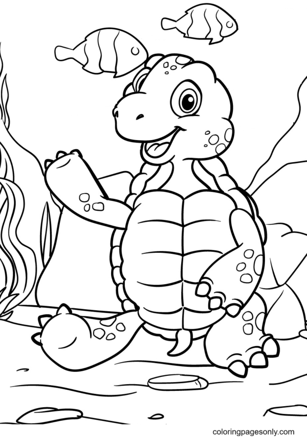 cool turtle coloring pages printable jpg