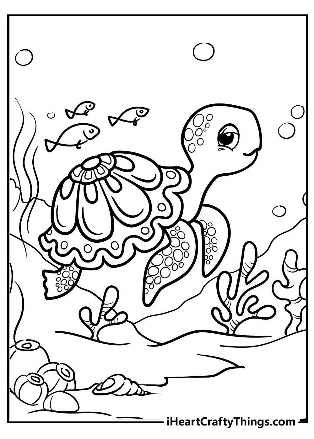 cool turtle coloring pages printable jpg