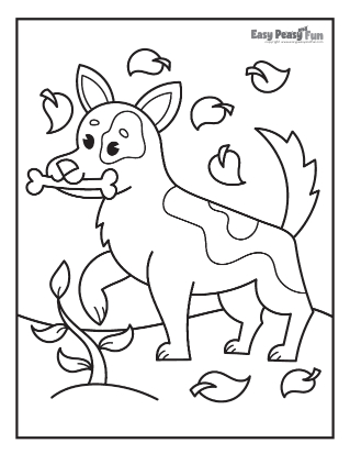 fun dog bone coloring pages printable jpg