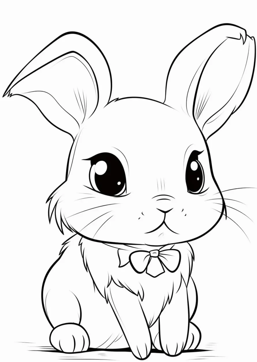 happy bunny coloring pages printable jpg