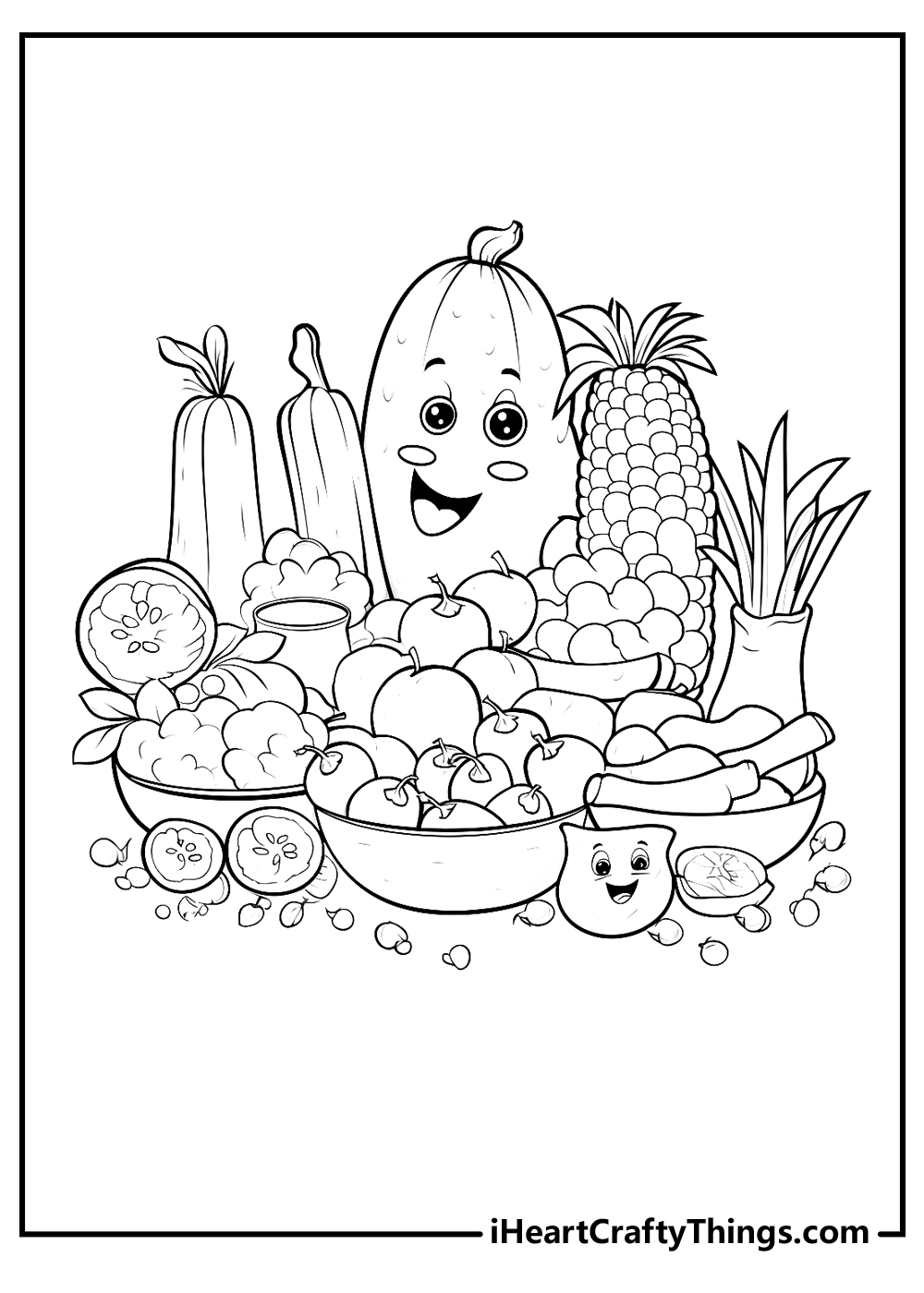 healthy lifestyle coloring pages printable jpg