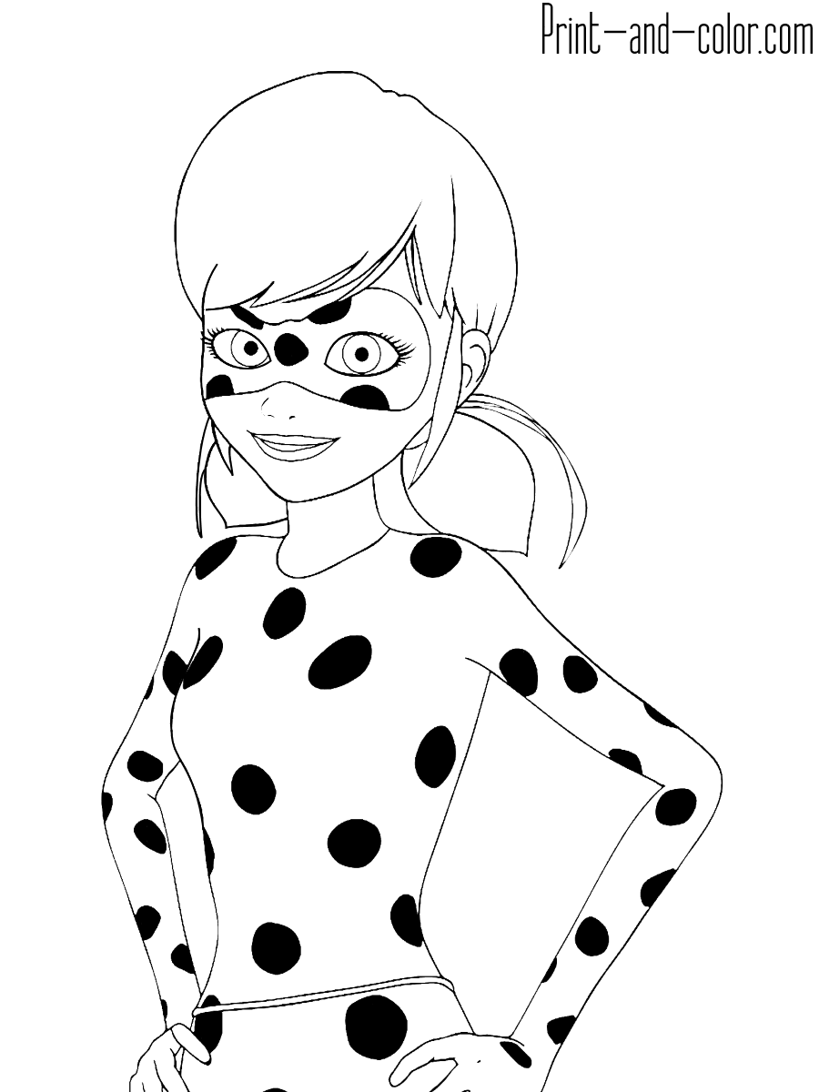 miraculous ladybug cat noir coloring pages printable jpg