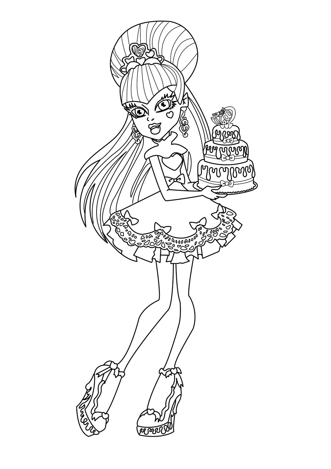 monster high coloring pages printable jpg