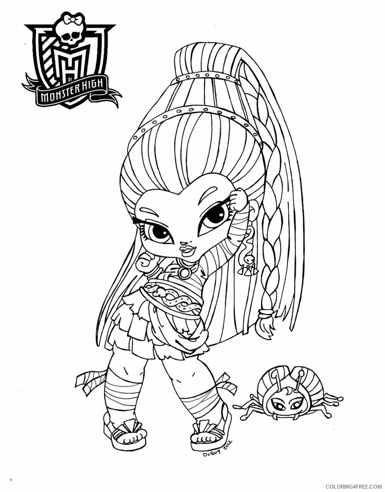 monster high coloring pages printable jpg