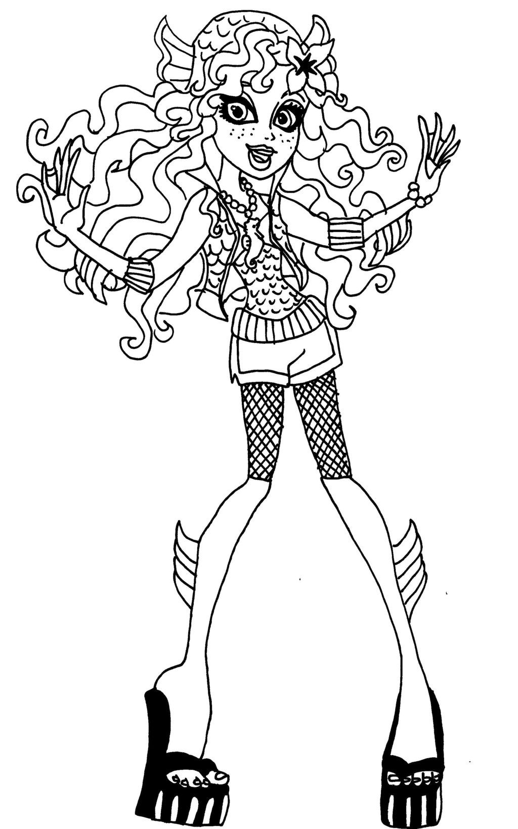 monster high coloring pages printable jpg