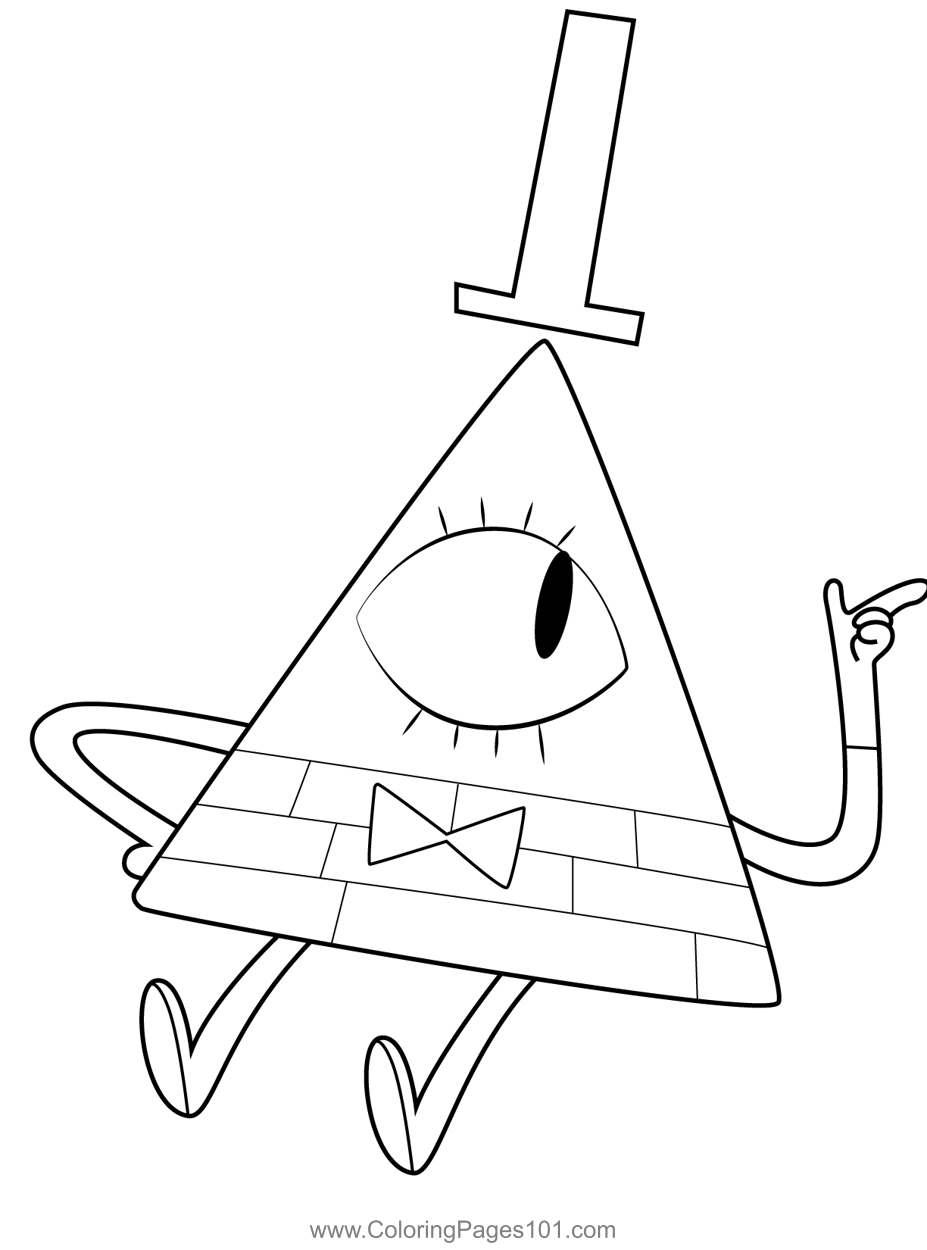 mysterious gravity falls coloring pages printable jpg