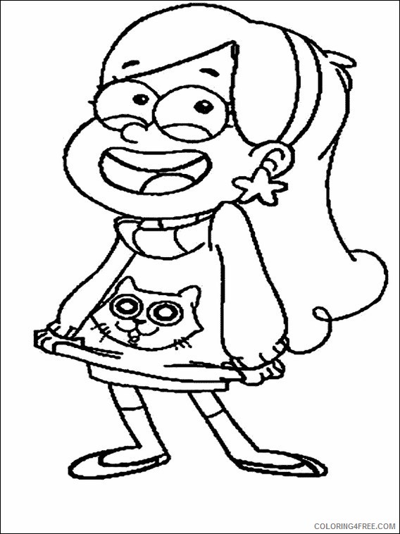 mysterious gravity falls coloring pages printable jpg