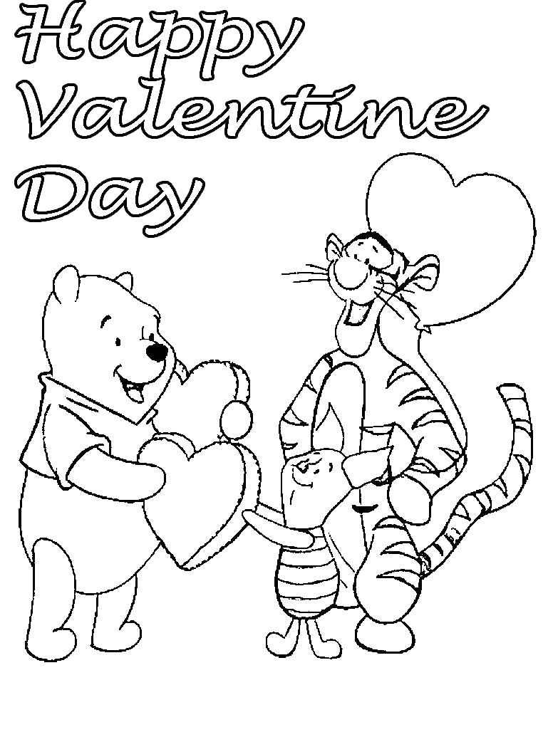 printable valentines day disney coloring pages jpg