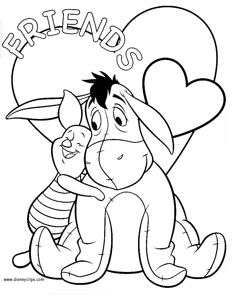 printable valentines day disney coloring pages jpg