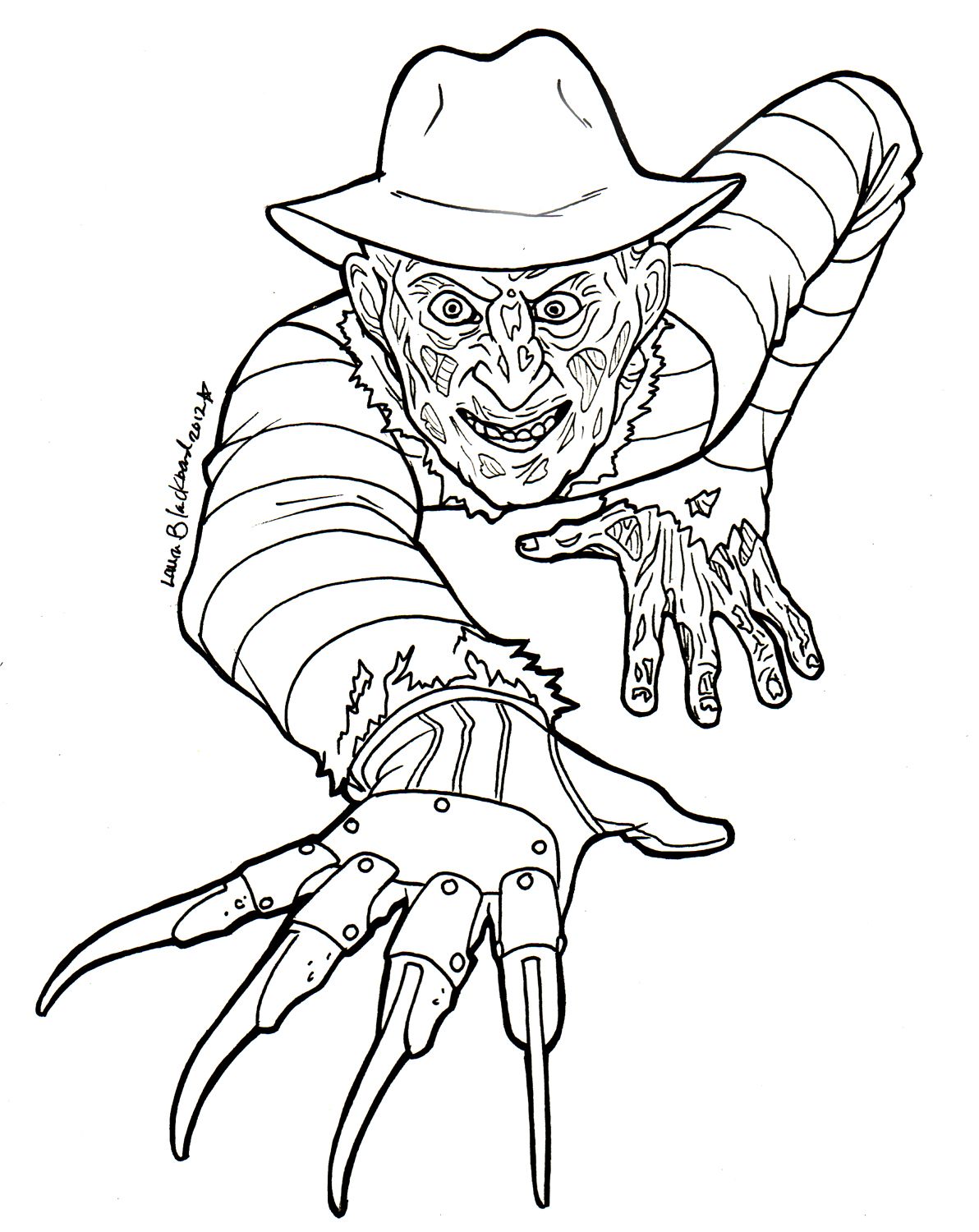 scary coloring pages printable jpg