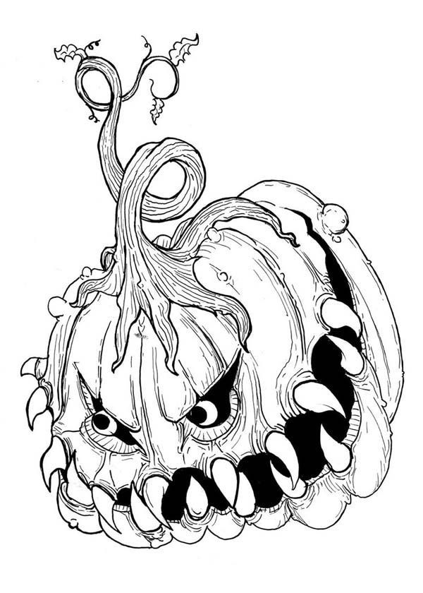 scary coloring pages printable jpg