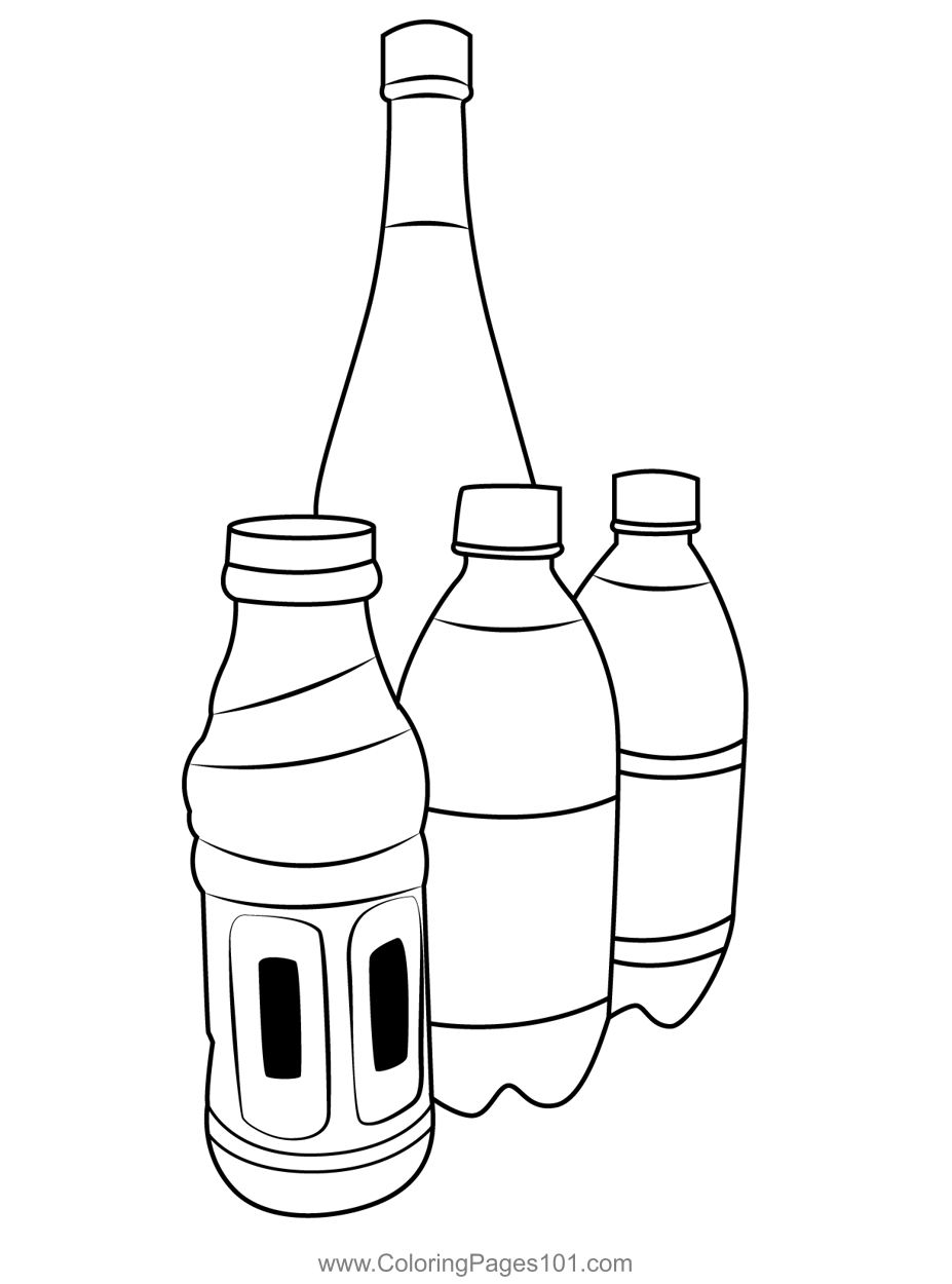 water bottle coloring pages printable jpg