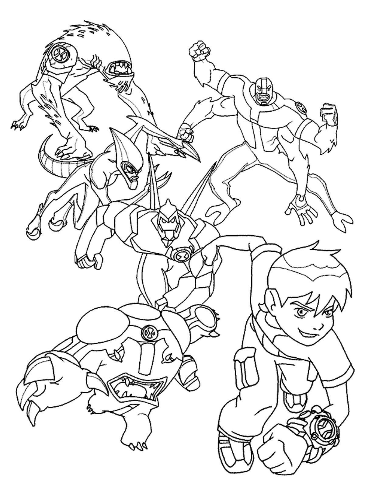 action packed ben coloring pages for kids printable jpg