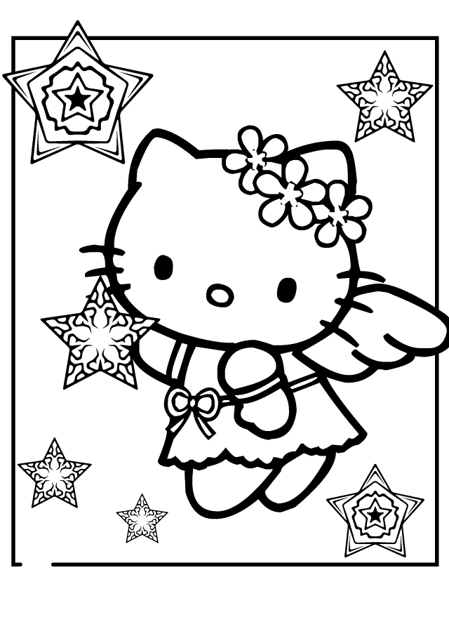 adorable hello kitty baddie coloring pages printable jpg