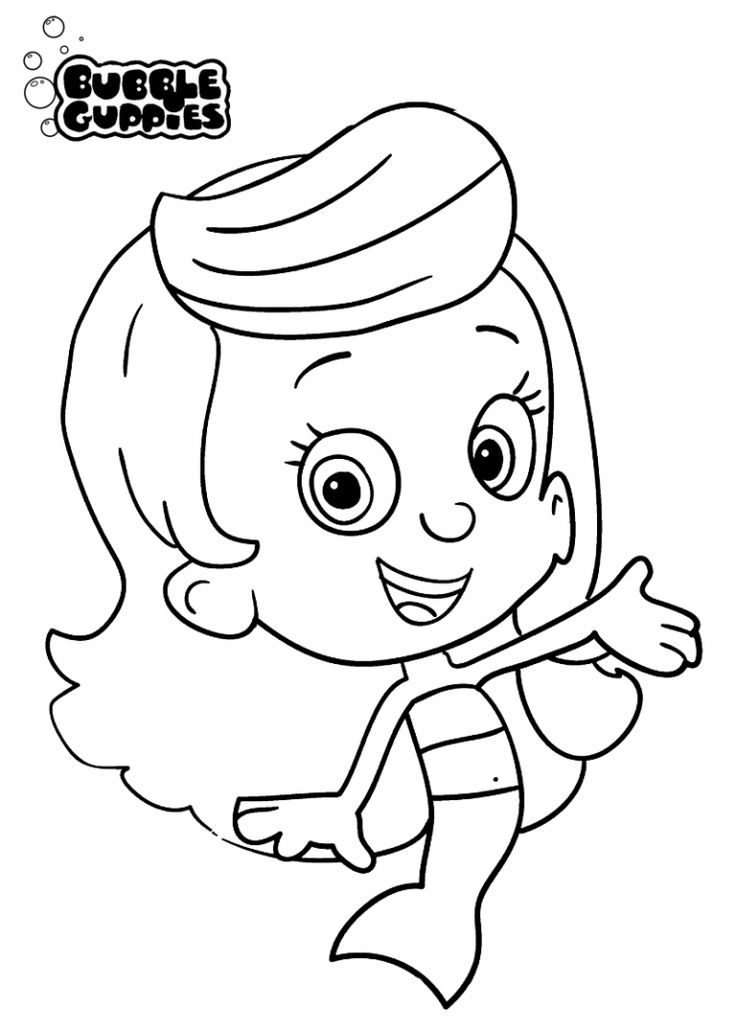 bubble guppies coloring pages printable jpg