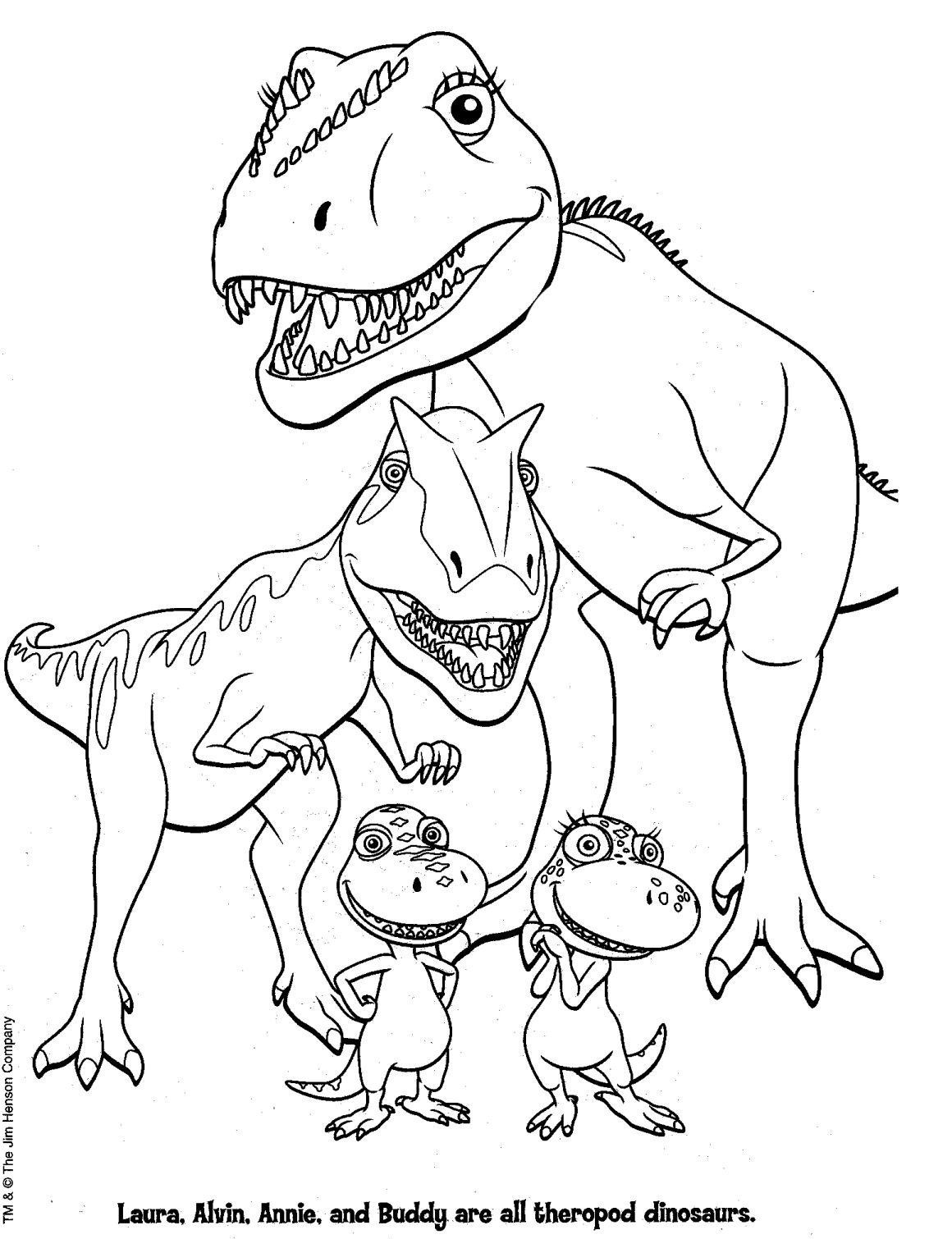 dinosaur clipart coloring pages printable jpg