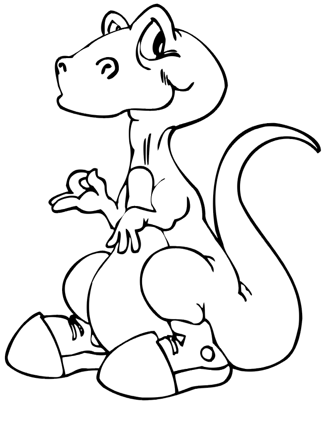 dinosaur clipart coloring pages printable jpg