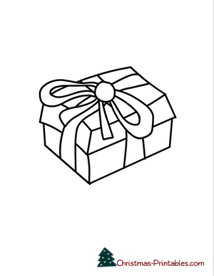 christmas gifts coloring pages printable jpg