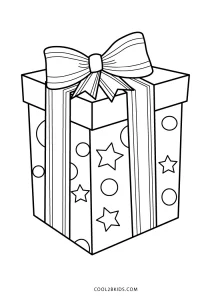 christmas gifts coloring pages printable jpg