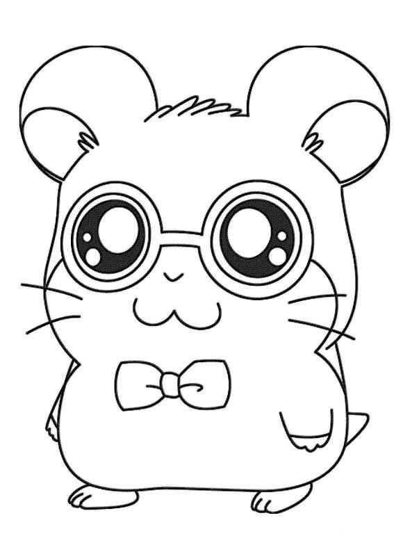 cute hamster coloring pages printable jpg