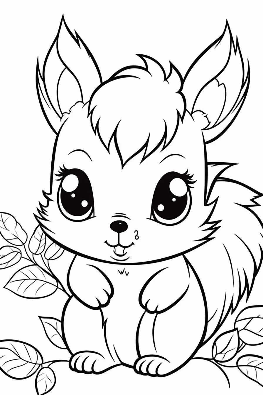 cute squirrels coloring pages printable jpg