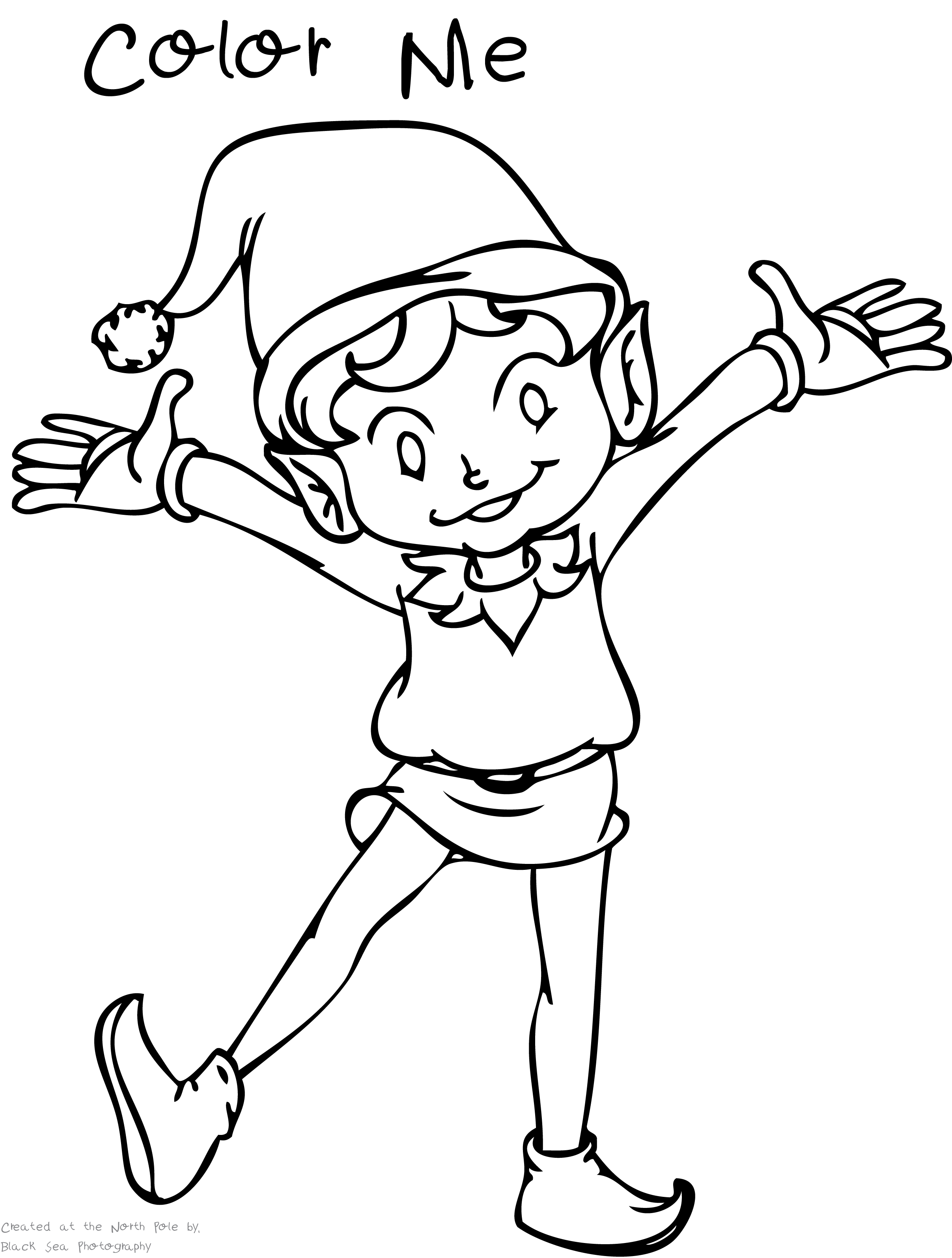 elf on the shelf coloring pages printable jpg