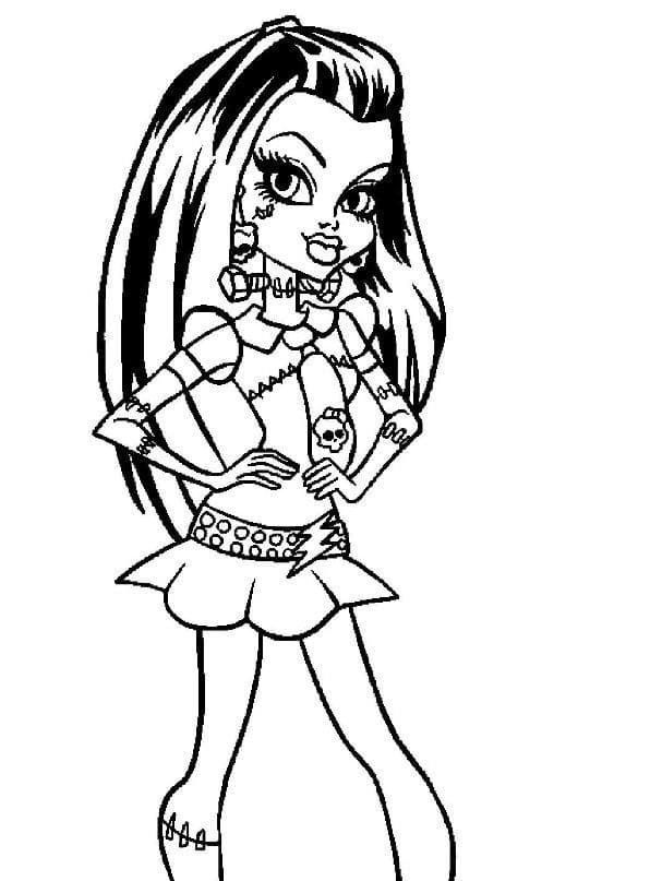 fun frankie stein coloring pages monster high printable jpg