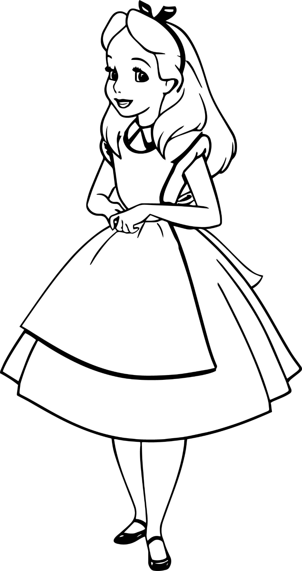 magical alice in wonderland coloring pages printable jpg