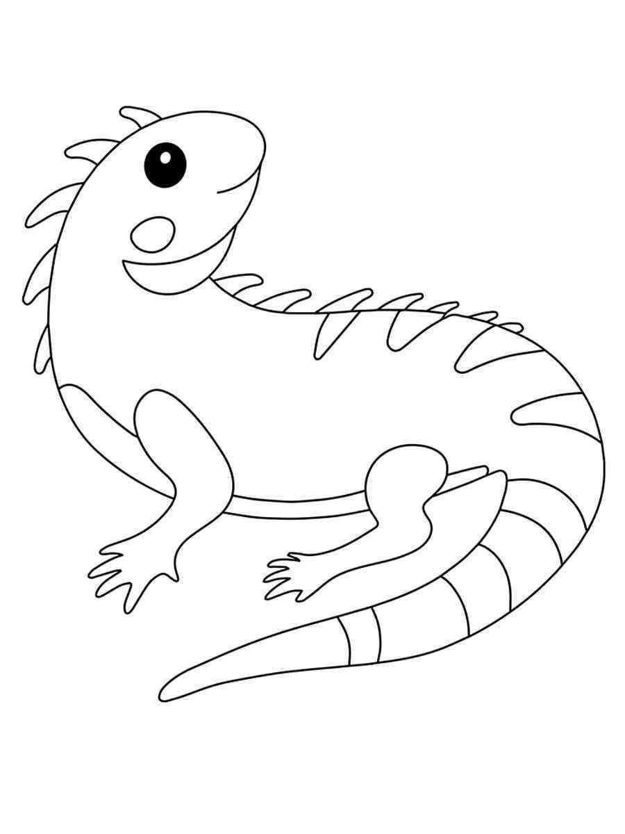 vibrant iguana coloring pages printable jpg