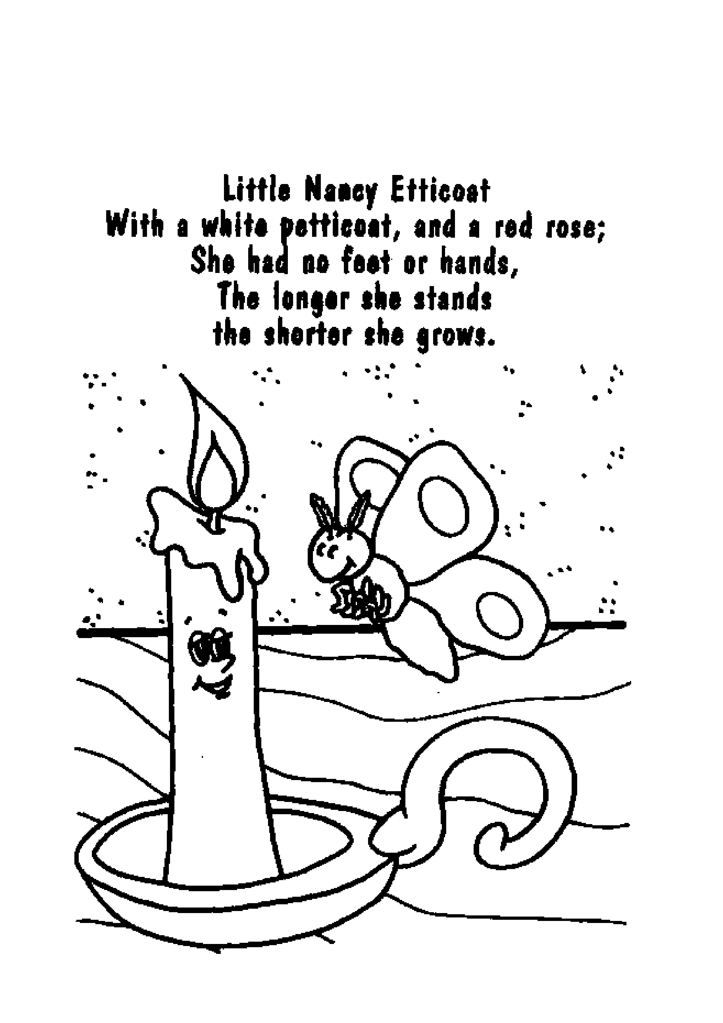 free printable nursery rhyme coloring pages jpg