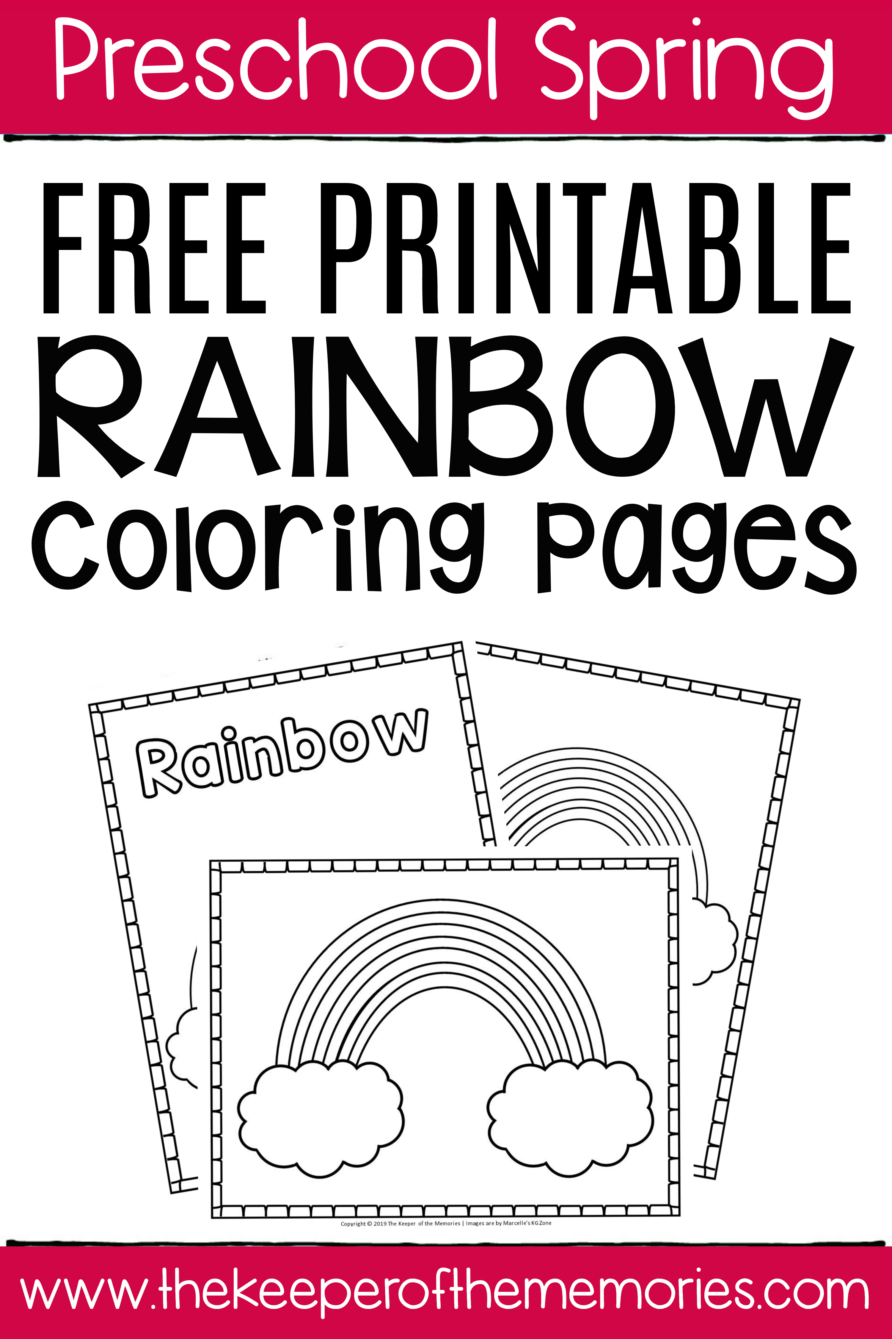 vibrant rainbow coloring pages printable jpg